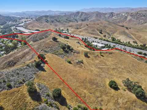 The ridge above Agoura Road
